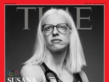 Susana Rodríguez, triatleta paralímpica española y medica, portada de la revista Time por su labor frente al coronavirus