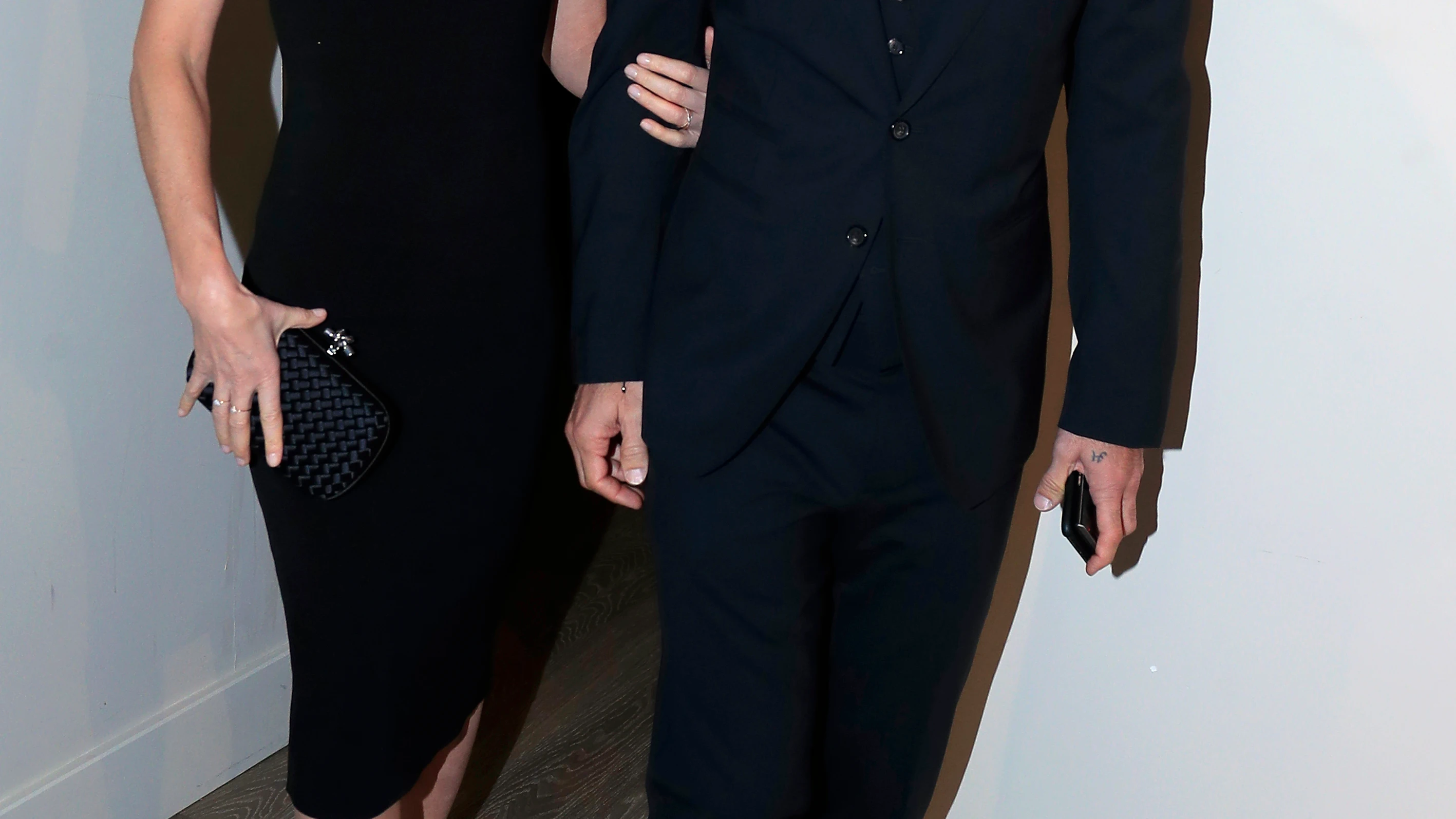 Luis Figo y su mujer Helen Svedin