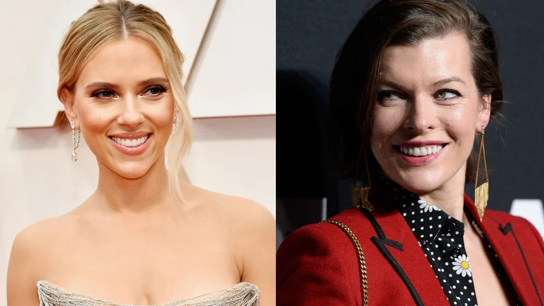 Scarlett Johansson y Milla Jovovich