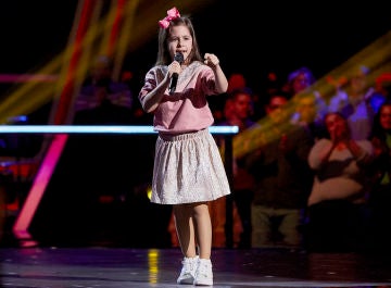 Nazaret Moreno canta ‘Señora’ en el Último Asalto de ‘La Voz Kids’