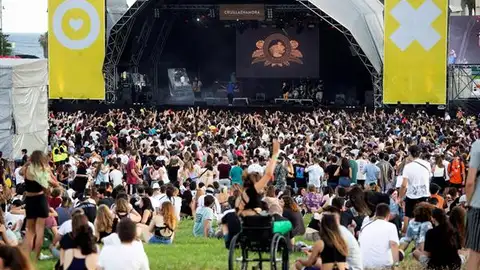 Imagen de la primera jornada del festival Cruïlla Imagen de la primera jornada del festival Cruïlla