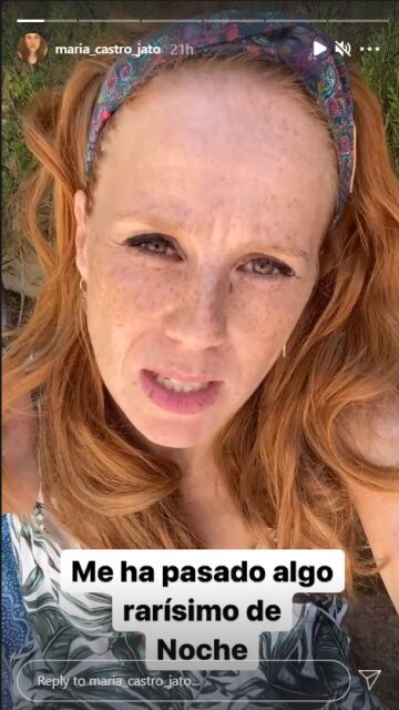 Maria Castro sufre parálisis del sueño