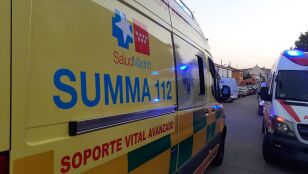 Ambulancia del Summa 112 en Madrid