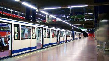 Imagen de archivo del metro de Madrid