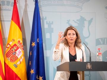 Raquel Sánchez, ministra de Transportes, Mobilidad y Agenda Urbana en Barcelona 