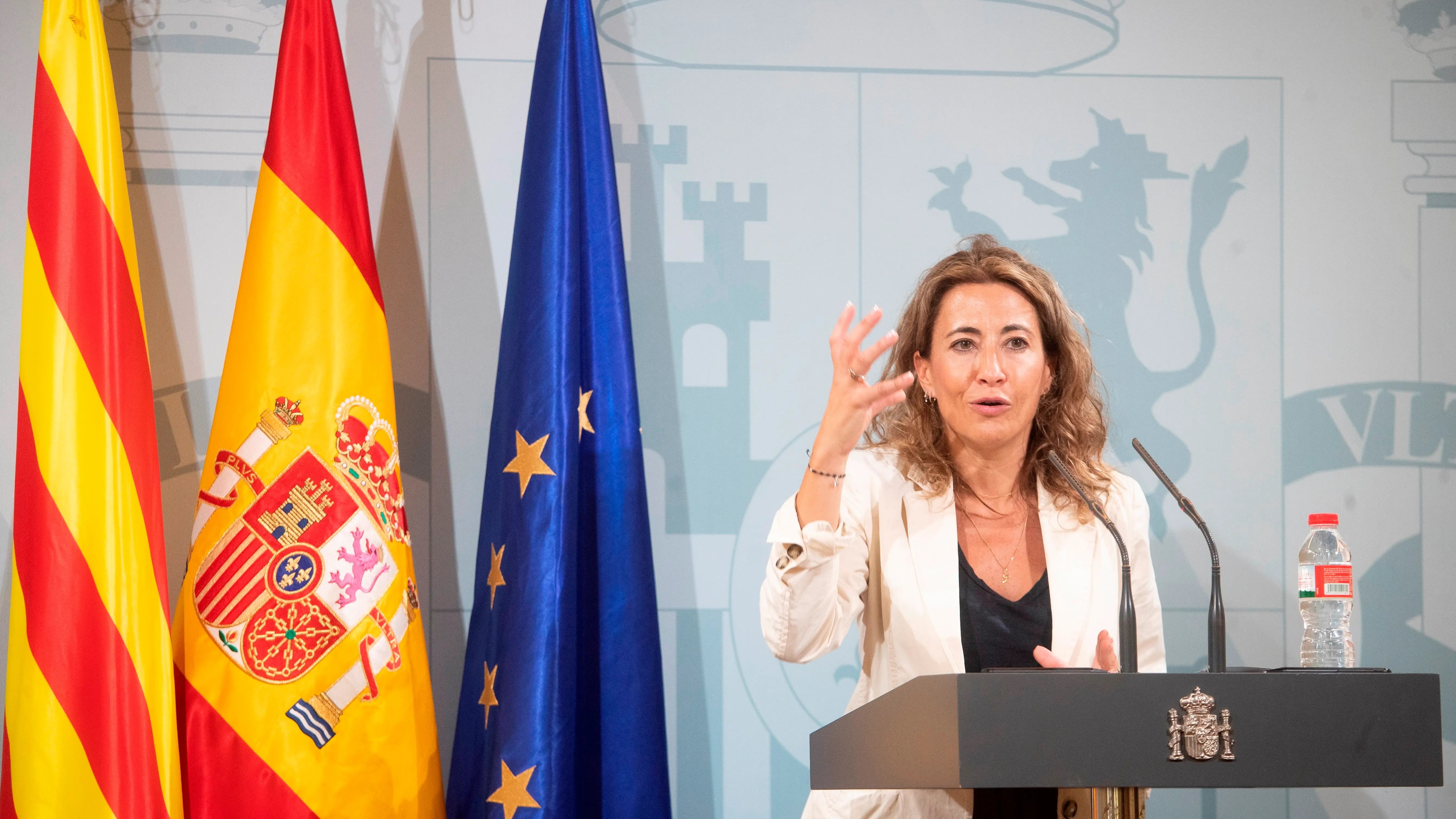 Raquel S&aacute;nchez, ministra de Transportes, Mobilidad y Agenda Urbana en Barcelona 