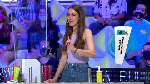 Elena explota de emoción al exprimir al máximo el panel en ‘La ruleta de la suerte’ Mejores momentos | 19 de julio