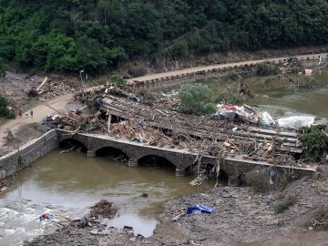 Los daños de las inundaciones en Alemania