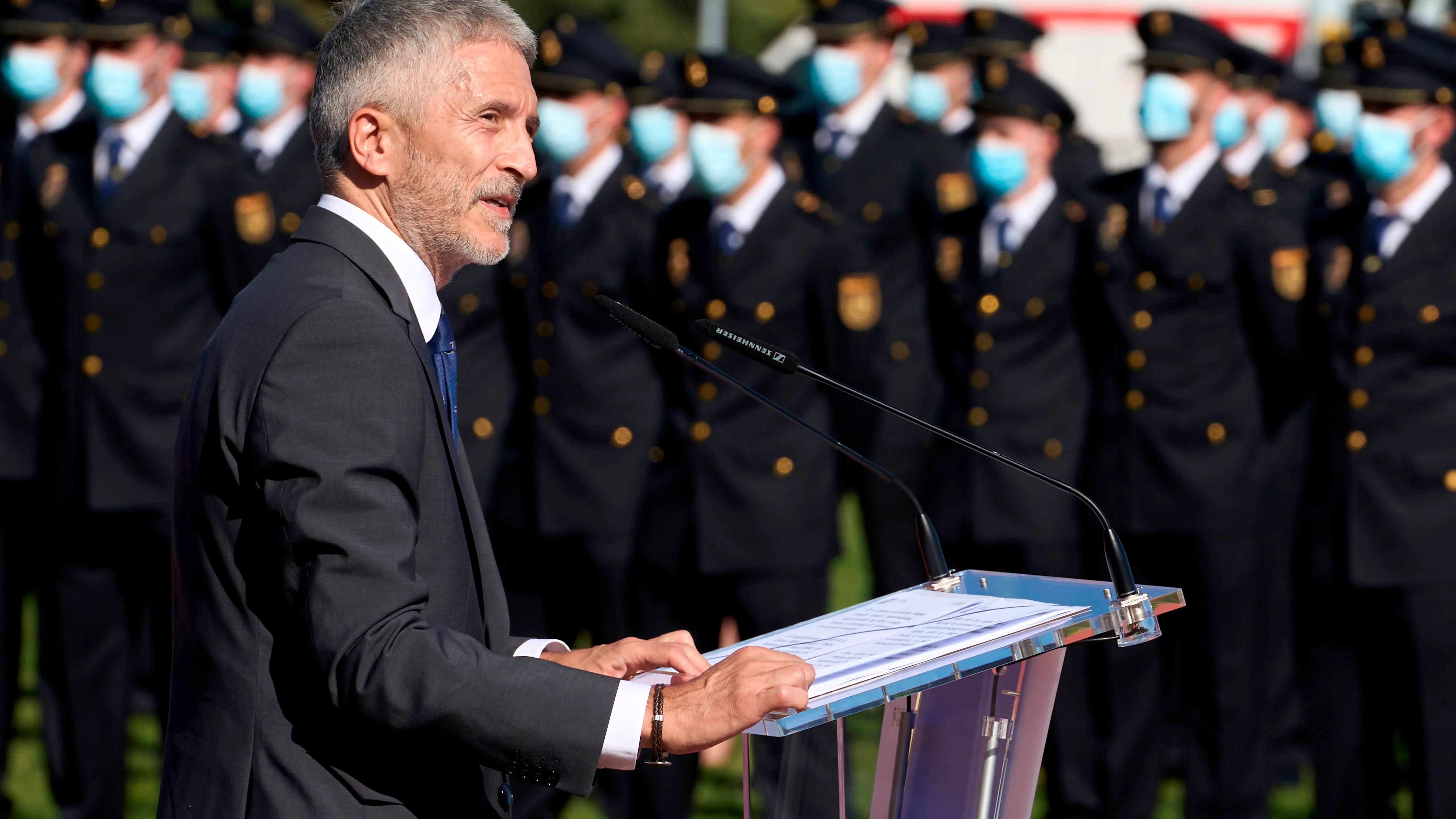 Fernando Grande-Marlaska anuncia la puesta en marcha del Centro Universitario de la Policía Nacional en Ávila Fernando Grande-Marlaska anuncia la puesta en marcha del Centro Universitario de la Policía Nacional en Ávila