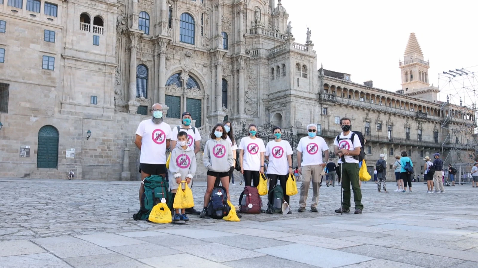 Peregrinos camino 