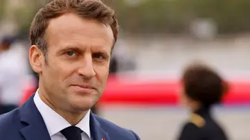 El teléfono móvil de Macron, posible objetivo de espionaje del programa israelí Pegasus El teléfono móvil de Macron, posible objetivo de espionaje del programa israelí Pegasus