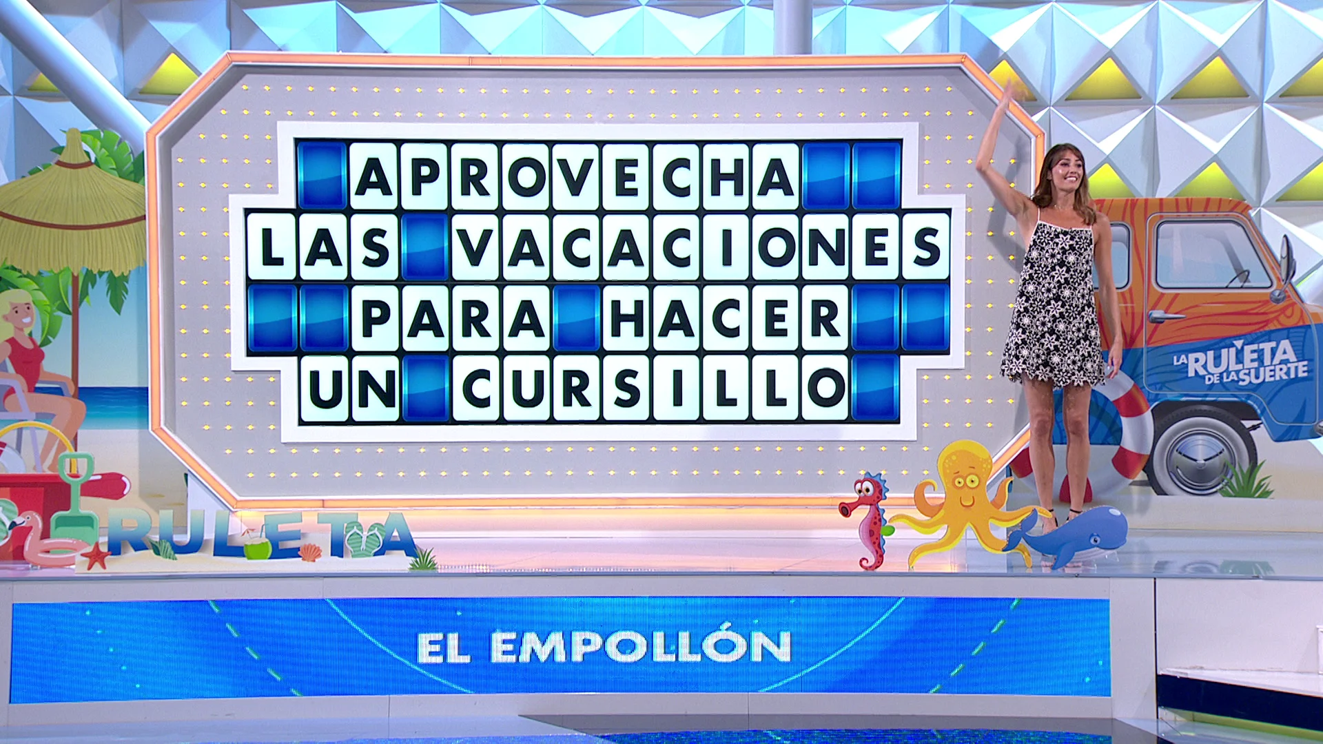 Laura Moure, maravillada con la elegancia de Borja para comprar vocales 
