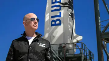 El turno de Jeff Bezos de hacer historia con los vuelos espaciales