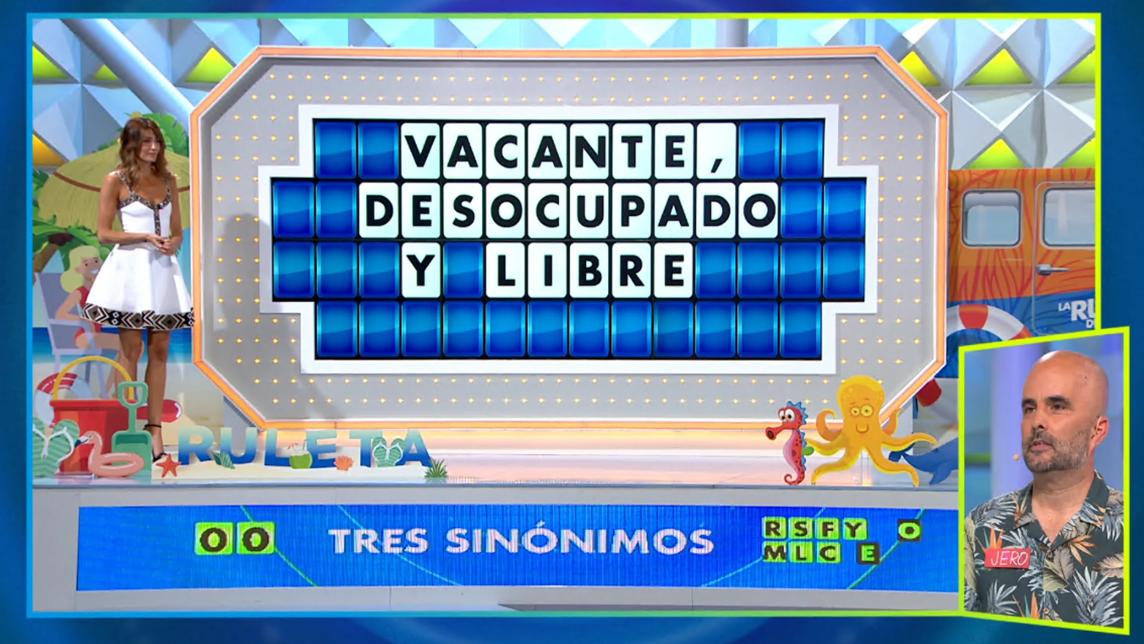&iexcl;Qu&eacute; pena! Jero se queda a una palabra de resolver el panel final de &lsquo;La ruleta de la suerte&rsquo;