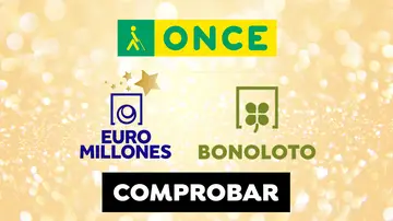 Resultado ONCE, Euromillones y Bonoloto: Comprobar número de los sorteos de la lotería del martes Resultado ONCE, Euromillones y Bonoloto: Comprobar número de los sorteos de la lotería del martes