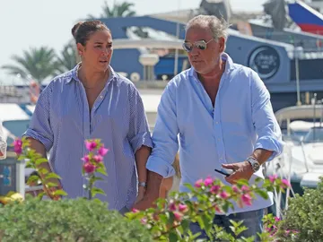 Vicky Martín Berrocal y su novio, Joao Viegas Vicky Martín Berrocal y su novio, Joao Viegas