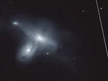Hubble, el telescopio de la NASA, capta una gran corriente de marea en la galaxia del Sombrero