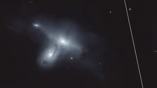 Detectan fl&uacute;or en una galaxia activa a m&aacute;s de 12.000 millones de a&ntilde;os luz