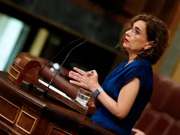 María Jesus Montero en el Congreso de los Diputados 
