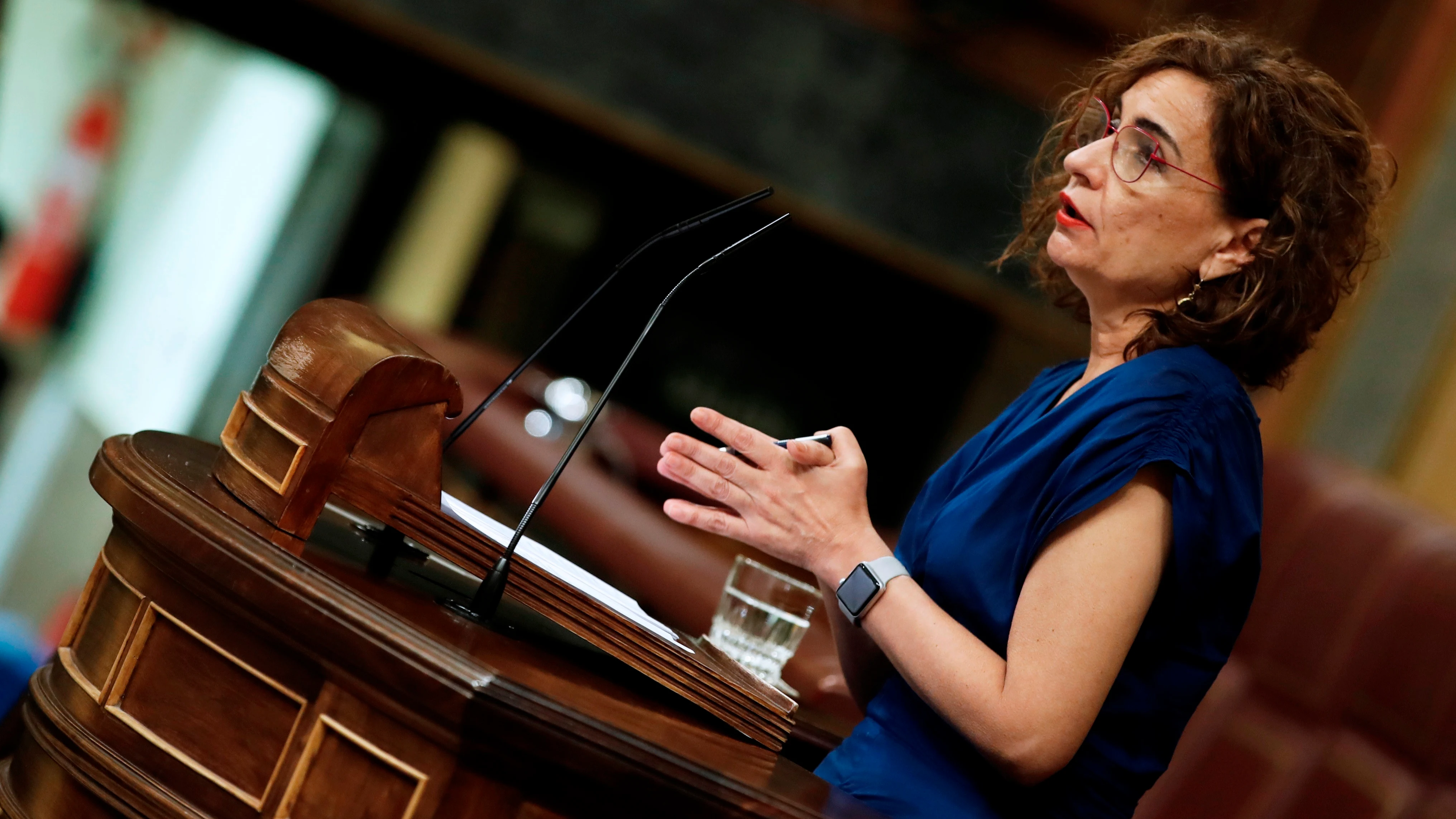 María Jesus Montero en el Congreso de los Diputados María Jesus Montero en el Congreso de los Diputados