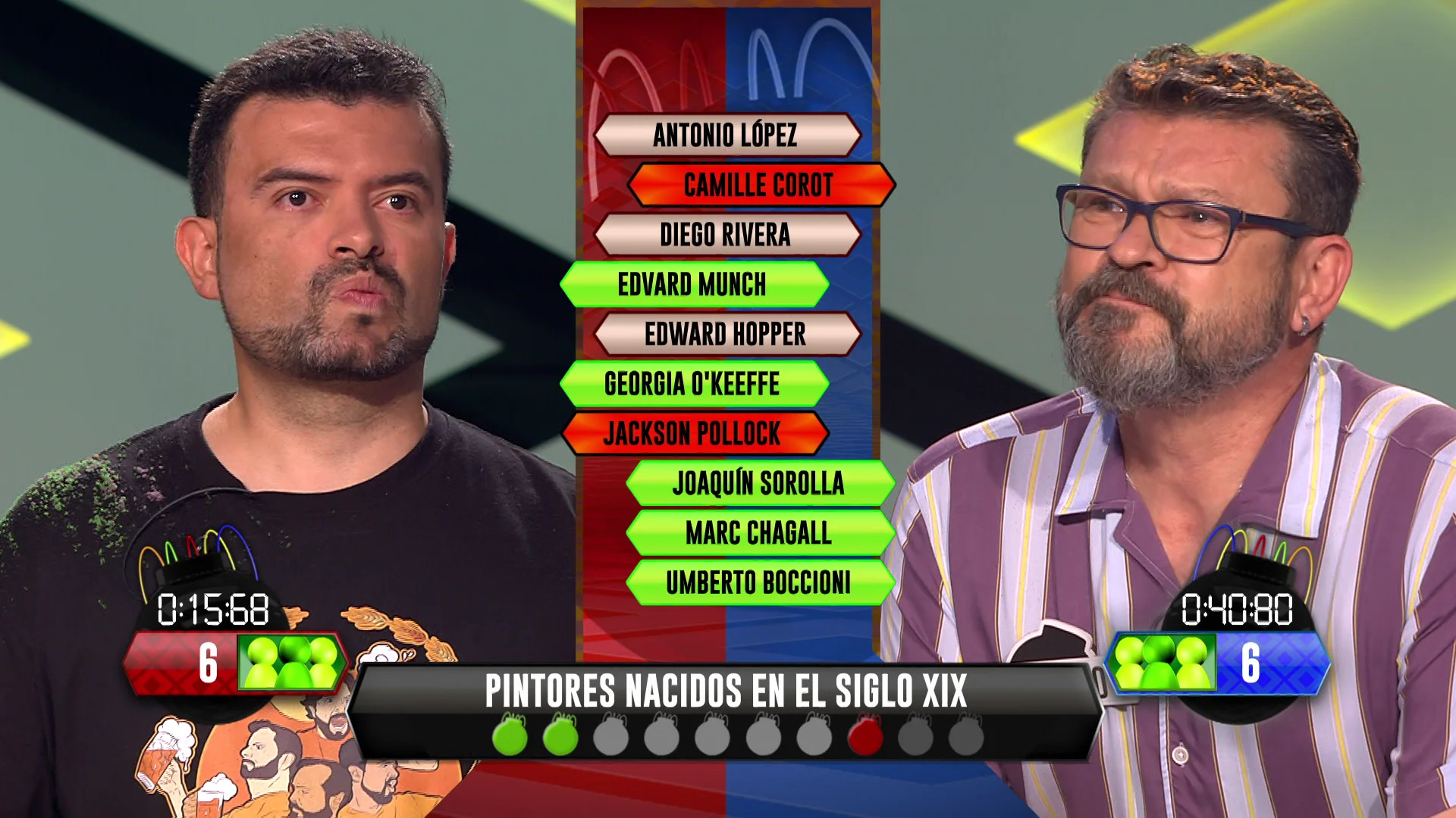 ¡Emoción hasta el final! Los ‘Libérrimos’ y ‘Los hijos de la cebada’ protagonizan una intensa jugada en la bomba estratégica ¡Emoción hasta el final! Los ‘Libérrimos’ y ‘Los hijos de la cebada’ protagonizan una intensa jugada en la bomba estratégica