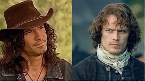 Sam Heughan ('Outlander') y Mario Cimarro ('Pasión de Gavilanes') Sam Heughan ('Outlander') y Mario Cimarro ('Pasión de Gavilanes')