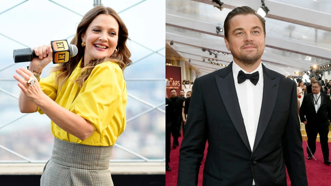 Drew Barrymore y Leonardo DiCaprio Drew Barrymore y Leonardo DiCaprio