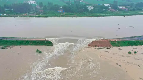 Lluvias torrenciales en el centro de China Lluvias torrenciales en el centro de China