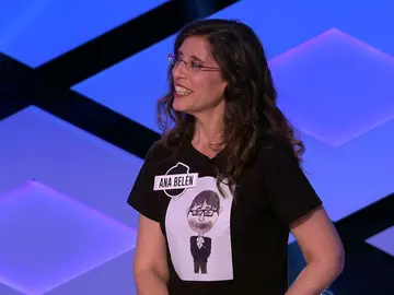 El tierno y realista dibujo en la camiseta de Ana Belén dedicado a Juanra Bonet El tierno y realista dibujo en la camiseta de Ana Belén dedicado a Juanra Bonet