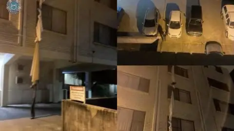 Un hombre se escapa del hotel donde estaba guardando cuarentena Un hombre se escapa del hotel donde estaba guardando cuarentena