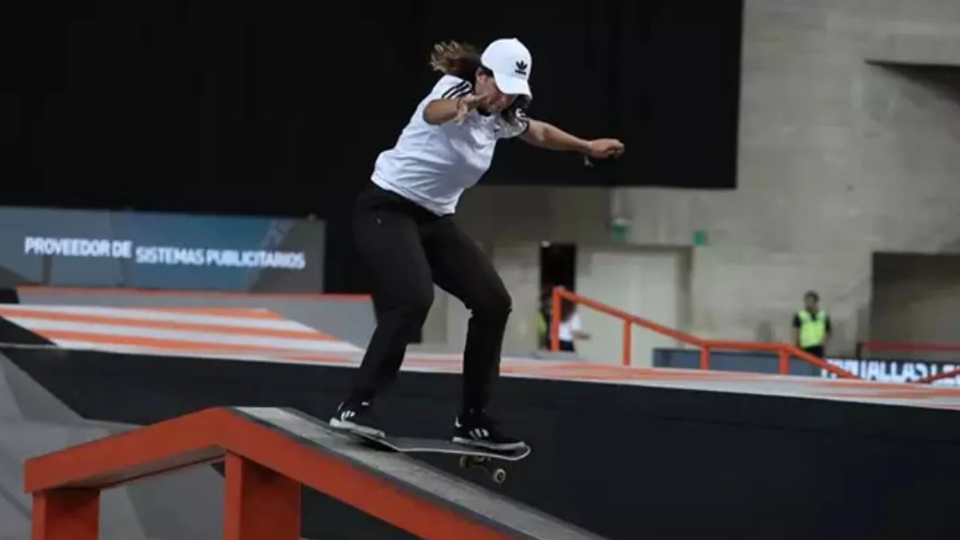 Skater Andrea Benítez
