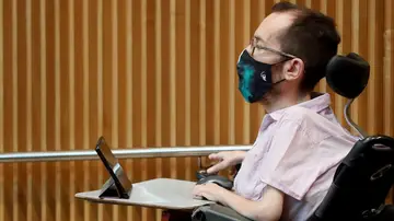 El portavoz en el Congreso de Unidas Podemos, Pablo Echenique El portavoz en el Congreso de Unidas Podemos, Pablo Echenique