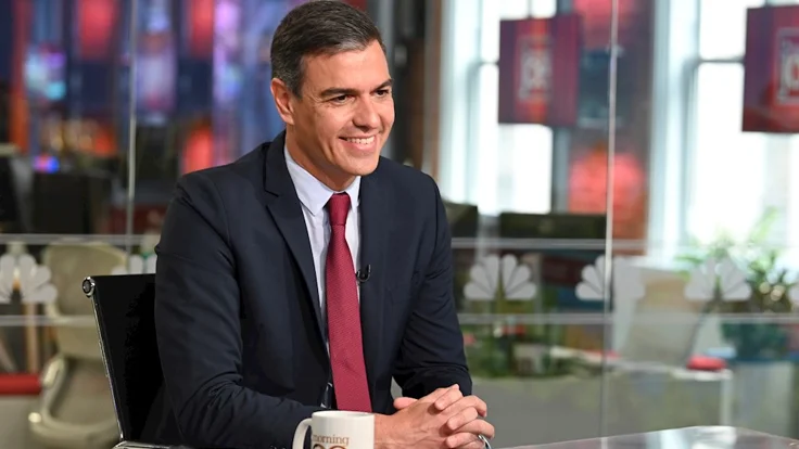 Pedro Sánchez causa sensación en Estados Unidos: "Es un hombre muy guapo" Pedro Sánchez causa sensación en Estados Unidos: "Es un hombre muy guapo"