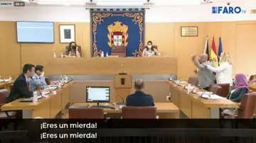 Bronca en la Asamblea de Ceuta Bronca en la Asamblea de Ceuta