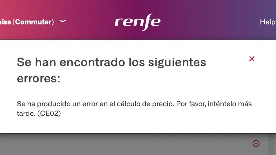 La respuesta de Renfe a los turistas que no pueden comprar billetes desde el extranjero La respuesta de Renfe a los turistas que no pueden comprar billetes desde el extranjero