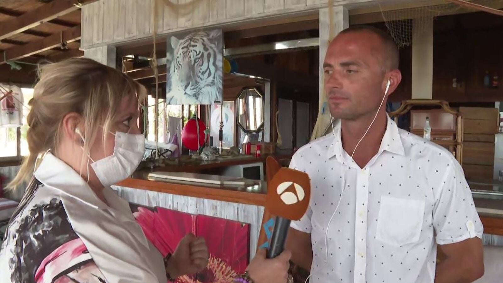 Radu, okupa de un chiringuito de lujo en Benalmádena: 