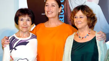 Ana María Ventura, Verónica Forqué y Julieta Serrano Ana María Ventura, Verónica Forqué y Julieta Serrano