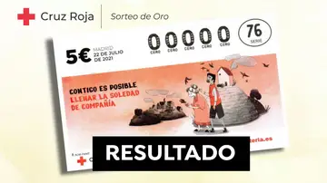 Sorteo Cruz Roja 2021: Comprobar resultado del Sorteo de Oro hoy 22 de julio Sorteo Cruz Roja 2021: Comprobar resultado del Sorteo de Oro hoy 22 de julio