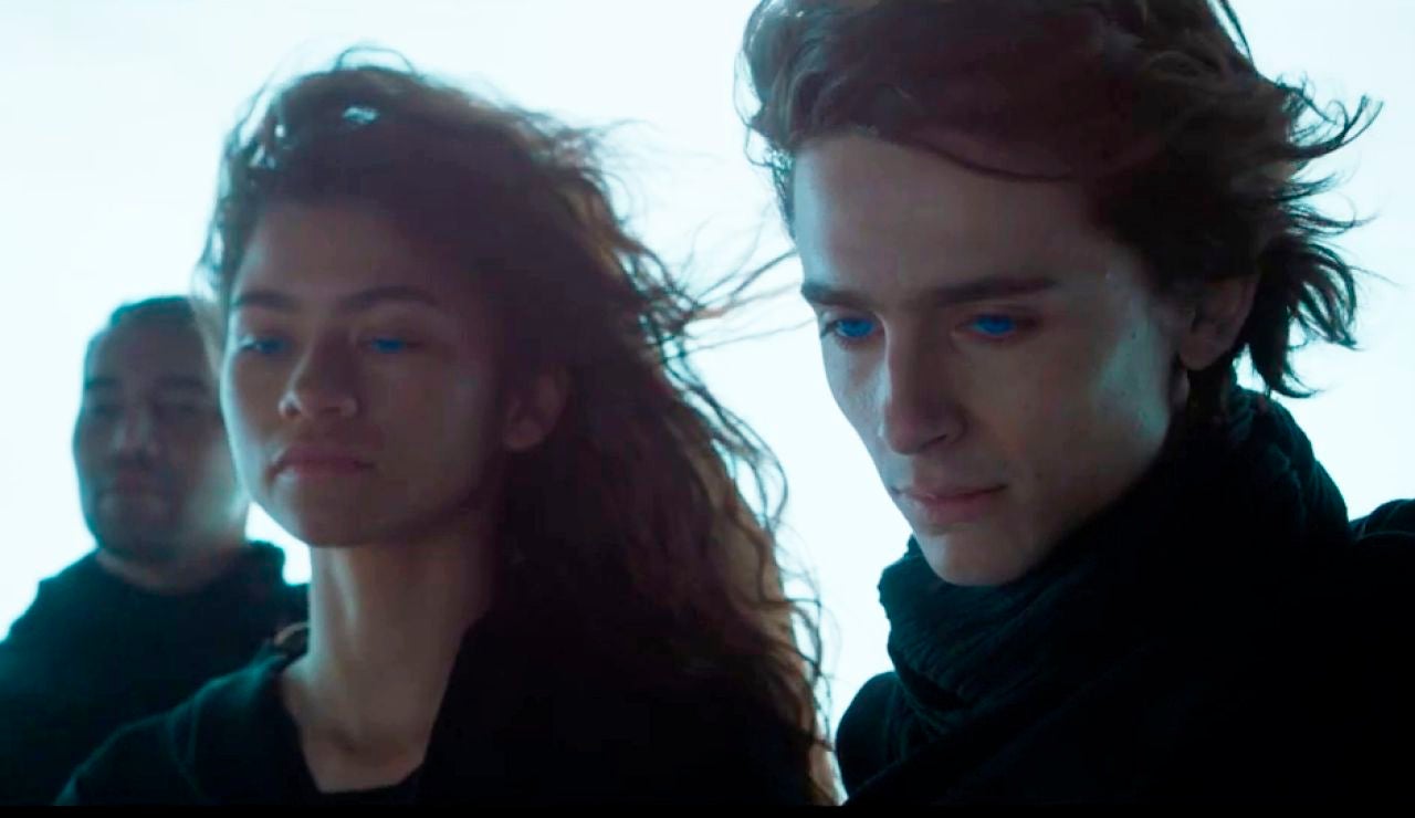 Zendaya y Timothée Chalamet en 'Dune'