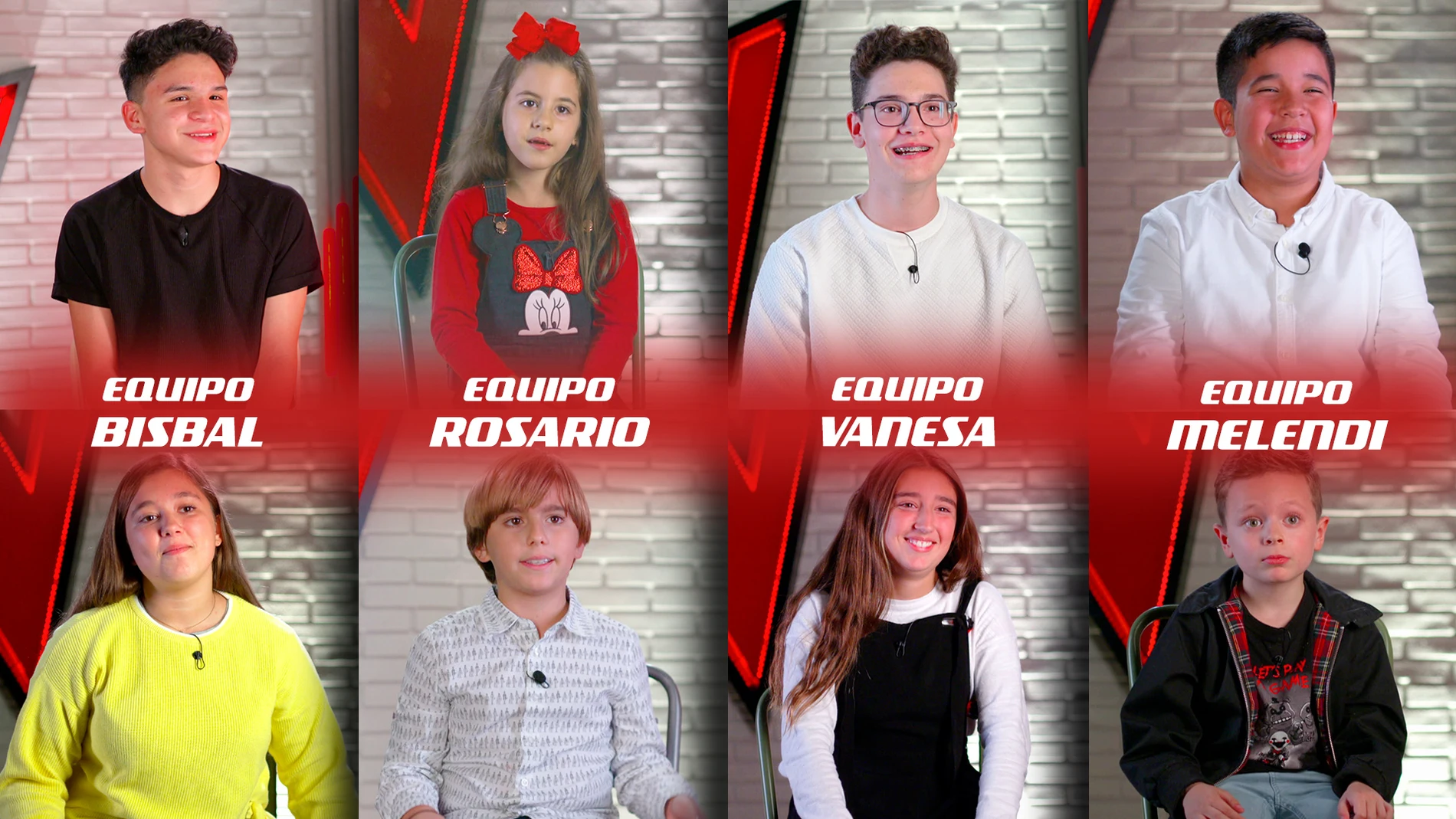 Así son los ocho finalistas de 'La Voz Kids': sus mejores momentos y actuaciones