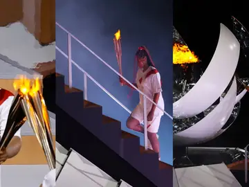 Así ha encendido Naomi Osaka el pebetero de los Juegos Olímpicos de Tokio 2020 Así ha encendido Naomi Osaka el pebetero de los Juegos Olímpicos de Tokio 2020