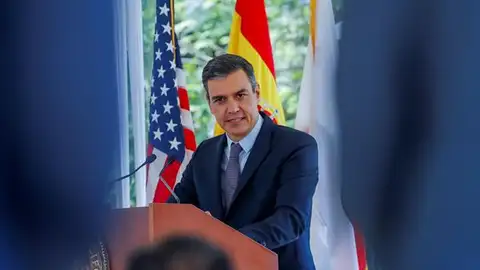 Pedro Sánchez anuncia en Los Ángeles que quiere convertir a España en "el Hollywood de Europa" Pedro Sánchez anuncia en Los Ángeles que quiere convertir a España en "el Hollywood de Europa"