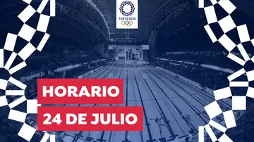 Horario y dónde ver las competiciones de hoy 24 de julio de los Juegos Olímpicos desde España Horario y dónde ver las competiciones de hoy 24 de julio de los Juegos Olímpicos desde España