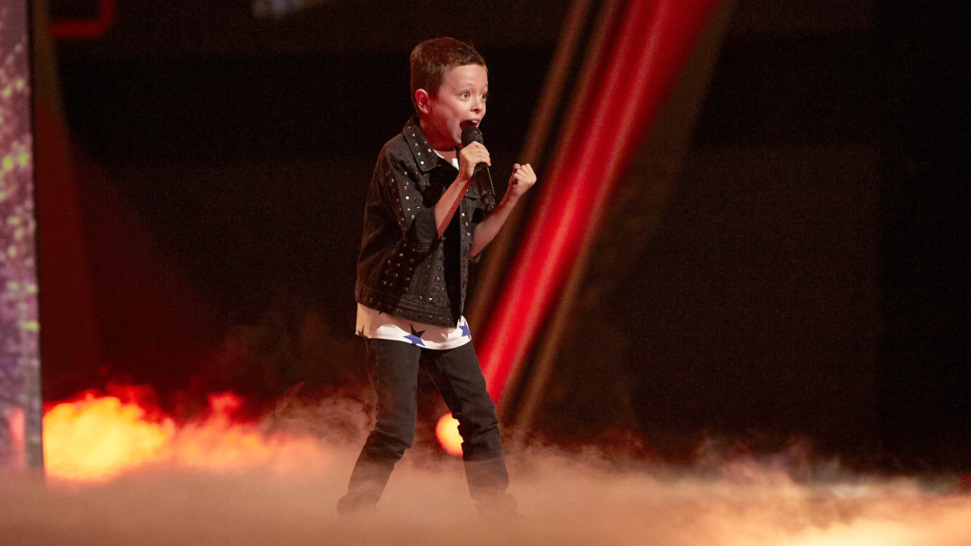 Jesús del Río canta ‘The final countdown’ en la Final de ‘La Voz Kids’ 'La Voz Kids'