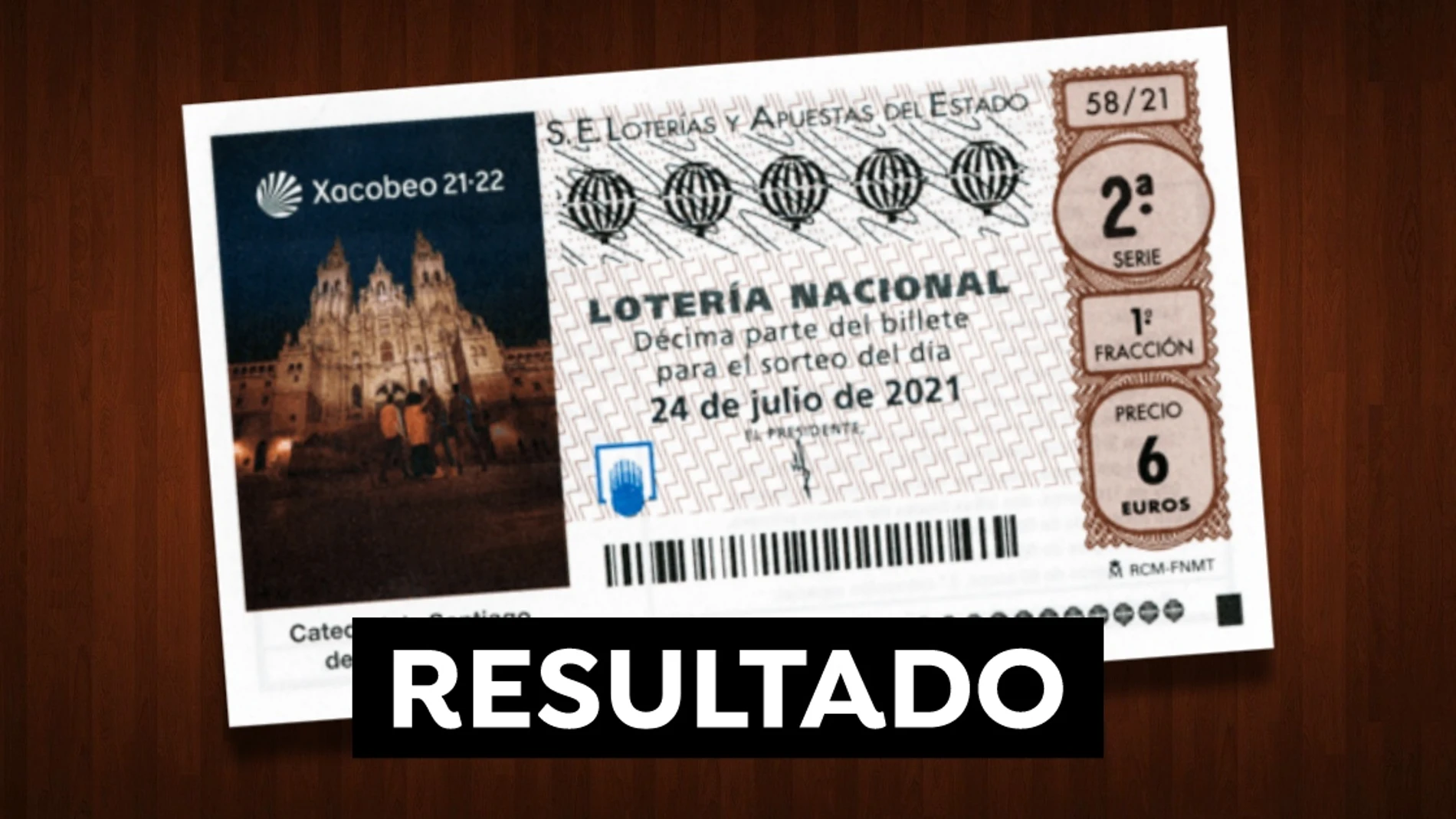 Comprobar Lotería Nacional: Resultado del sorteo de hoy sábado 24 de julio Comprobar Lotería Nacional: Resultado del sorteo de hoy sábado 24 de julio