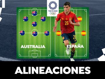 Alineación OFICIAL de España hoy contra Australia en el partido de los Juegos Olímpicos de Tokio 2020