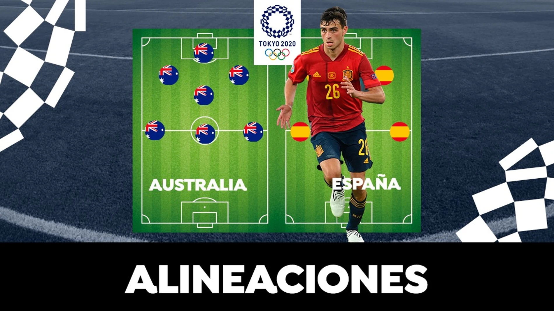 Alineación OFICIAL de España hoy contra Australia en el partido de los Juegos Olímpicos de Tokio 2020