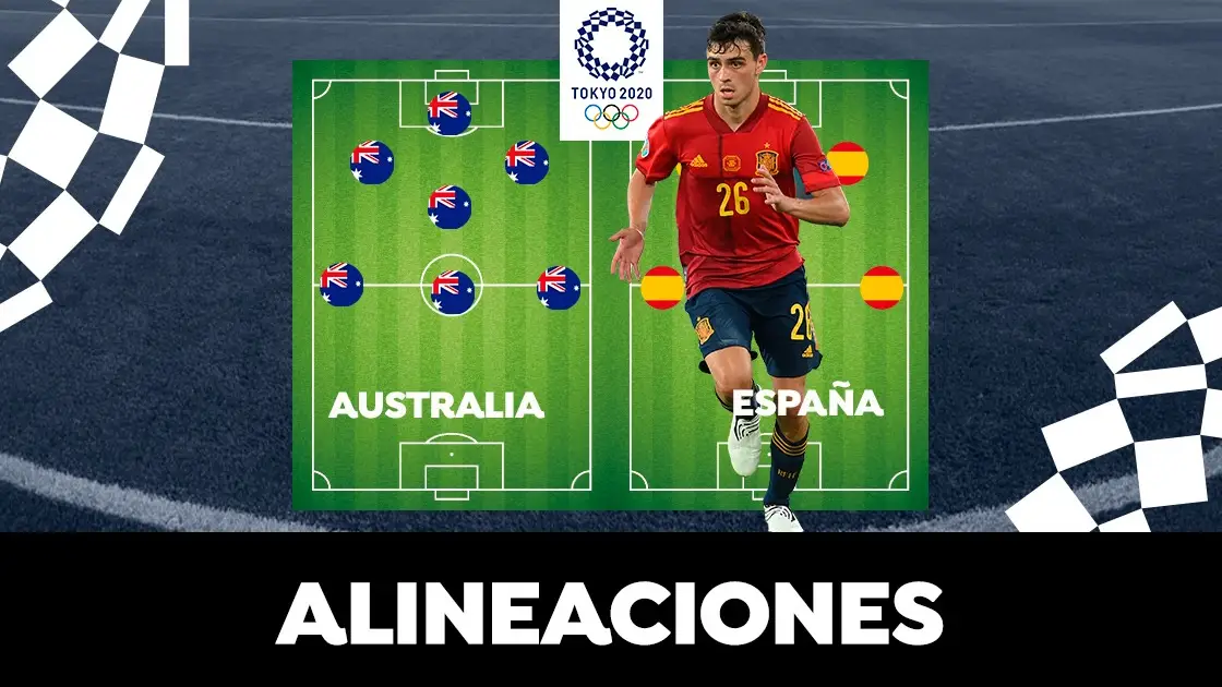 Alineación OFICIAL de España hoy contra Australia en el partido de los Juegos Olímpicos de Tokio 2020 Alineación OFICIAL de España hoy contra Australia en el partido de los Juegos Olímpicos de Tokio 2020