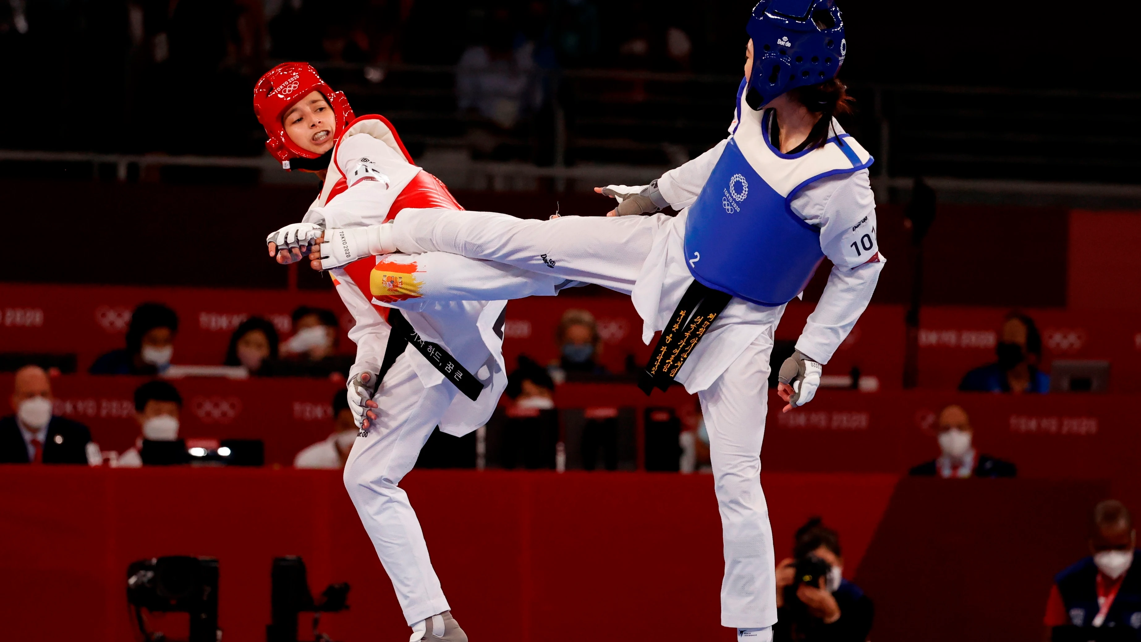 Adriana Cerezo consigue la plata en la final de taekwondo -49 kilos, primera medalla de España en los Juegos Adriana Cerezo consigue la plata en la final de taekwondo -49 kilos, primera medalla de España en los Juegos