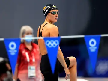 Mireia Belmonte, a las puertas del podio en la final de los 400 estilos. Mireia Belmonte, a las puertas del podio en la final de los 400 estilos.